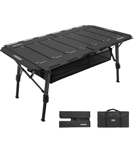 Amazon | BLACKDEER 折りたたみIGTテーブル、 アルミニウム コンパクト